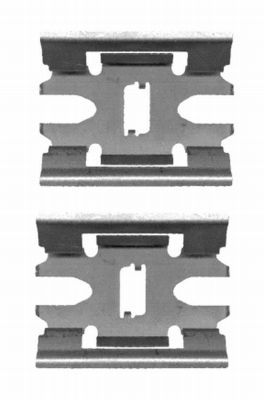 HELLA PAGID Lisakomplekt, ketaspiduriklotsid 8DZ 355 204-071